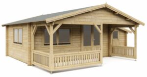 Blokhut 5x4+2Z 695x645 cm