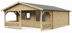 Blokhut 5x5+2 540x745 cm - Afbeelding 3