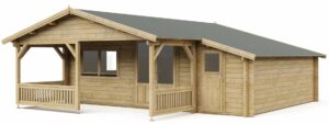 Blokhut 5x5+2Z 715x745 cm - Afbeelding 3