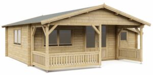 Blokhut 5x5+2Z 715x745 cm