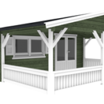 Blokhut 5x5+3 540x845 cm - Afbeelding 7