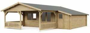 Blokhut 5x5+3Z 695x845 cm - Afbeelding 3