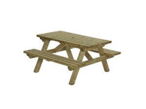 Picknicktafel 45 mm, 150x150 cm
