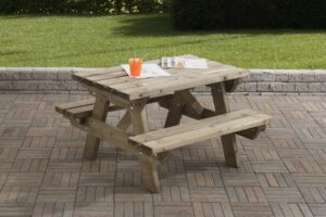 Kinderpicknicktafel Junior 90 cm - Afbeelding 2