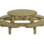 Picknicktafel Rond