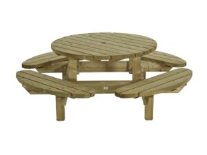 Picknicktafel Rond
