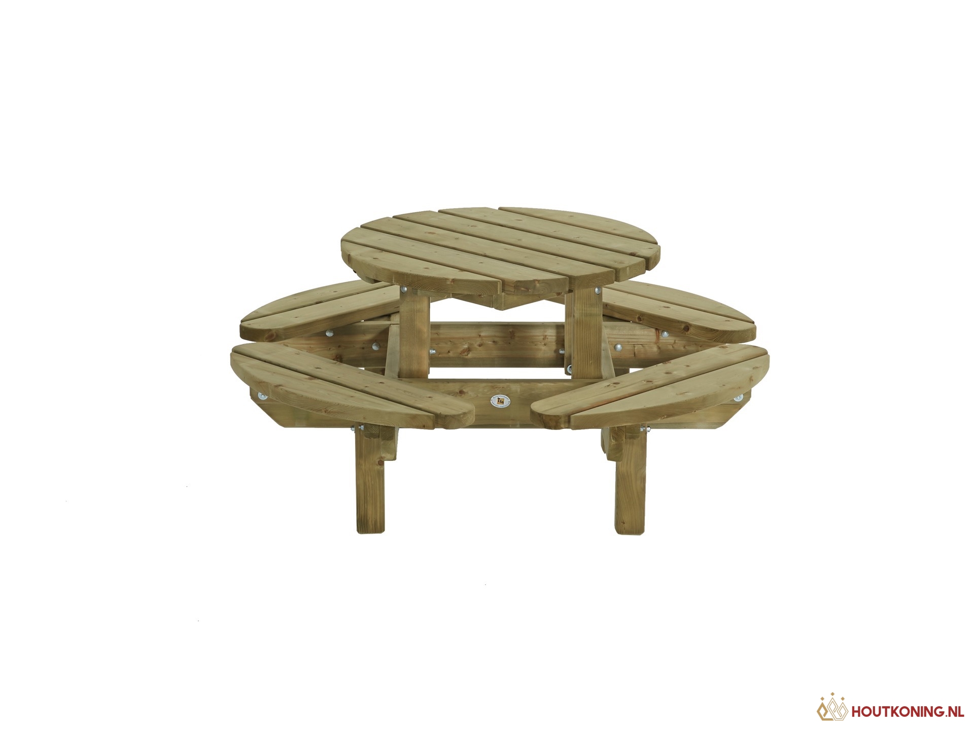 8719074041506 Kinderpicknicktafel Rond - Afbeelding 1