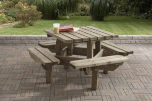Kinderpicknicktafel Vierkant - Afbeelding 2