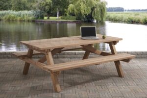 Hardhouten Picknicktafel Topkwaliteit! - Afbeelding 2