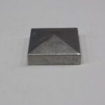Paalornament piramide, aluminium