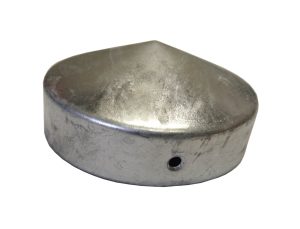 Paalornament rond, verzinkt - Afbeelding 2