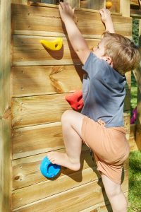Aanbouwklimwand speeltoestel Wall grenen - Afbeelding 5