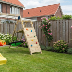 Aanbouwschommel speeltoestel Challenger, geschaafd grenen