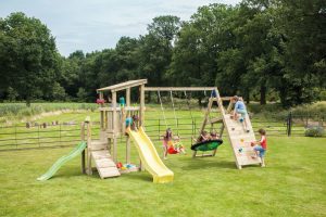 Aanbouwschommel speeltoestel Challenger grenen - Afbeelding 4