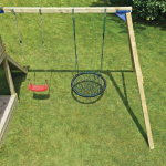 Aanbouwschommel speeltoestel Swing grenen