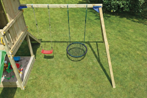 Aanbouwschommel speeltoestel Swing grenen