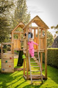 Aanbouwtrap speeltoestel Steps grenen - Afbeelding 2