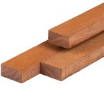 Azobé hardhout bestekhout 4,0 x 9,0 x 300 cm
