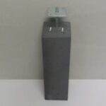 Betonpoer antraciet 17x17x58cm