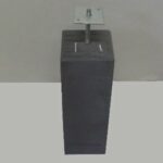 Betonpoer antraciet 19,5x19,5x58cm