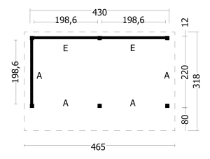 Kapschuur Bergen L Type  2 - Afbeelding 2