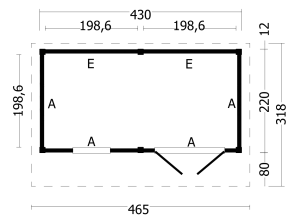 Kapschuur Bergen L Type  4 - Afbeelding 2