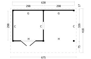 Kapschuur Bergen XL Type  3 - Afbeelding 2