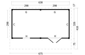 Kapschuur Bergen XL Type  4 - Afbeelding 2