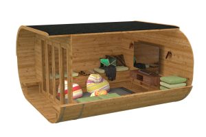Camping OVAL / Home office 405x400 cm - Afbeelding 7