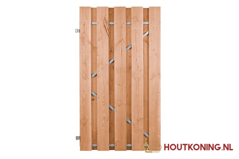 Deur_Douglas_geschaafd Tuindeur Douglas ruw Solide - Afbeelding 1