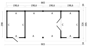 Zadeldak Hamar L Type 12 - Afbeelding 2