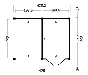 Zadeldak Hamar L Type  3 - Afbeelding 2