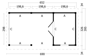 Zadeldak Hamar L Type  7 - Afbeelding 2
