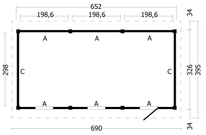 Zadeldak Hamar L Type  8 - Afbeelding 2
