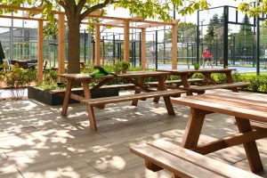 Hardhouten picknicktafel Comfort - Afbeelding 2