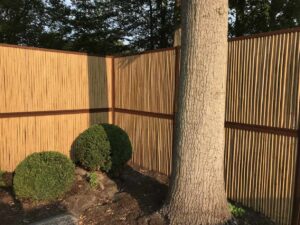 BambooWall Cortenstaal dubbelzijdig Geluidsscherm