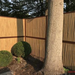 BambooWall Cortenstaal dubbelzijdig Geluidsscherm