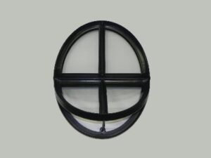 Ossenoog openklapbaar 510x640 mm dubbel glas
