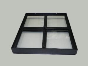 Stalen raam openklapbaar 500x600 mm dubbel glas - Afbeelding 2