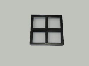 Stalen raam openklapbaar 400x400 mm dubbel glas - Afbeelding 2