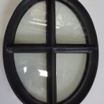Ossenoog vast 330x420 mm dubbel glas