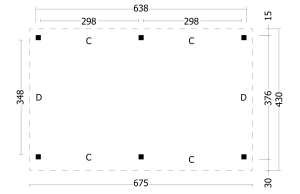 Plat dak Oslo XL type 1 - Afbeelding 2