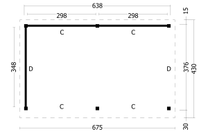 Plat dak Oslo XL Type  2 - Afbeelding 2