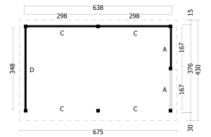Plat dak Oslo XL Type  3 - Afbeelding 2