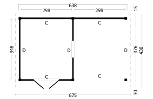 Plat dak Oslo XL Type  4 - Afbeelding 2