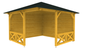 Paviljoen P3555 336x336 cm - Afbeelding 6