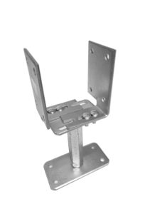 Paaldrager verstelbaar U-model 80-160 mm