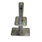 Paaldrager verstelbaar 80x80 mm met pen