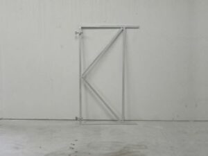 IJzeren poortframe 80 tot 90 cm