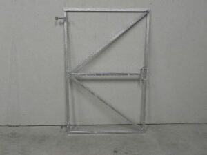 IJzeren poortframe slotkast